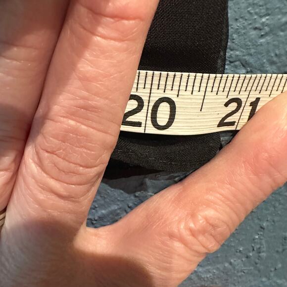 NWT Alex Evenings Size 6 Sheer Black Palazzo Pants Lined Dressy Event SemiFormal - Picture 6 of 8